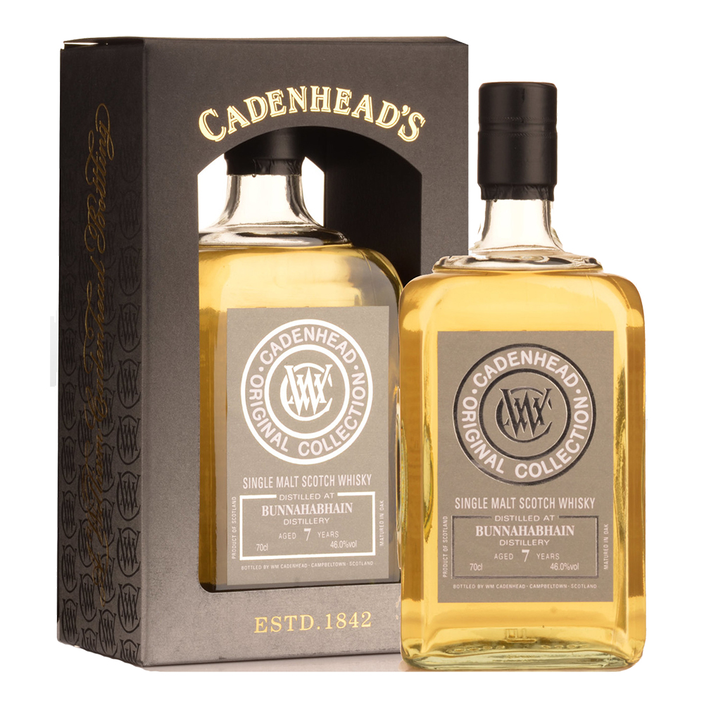 Rượu Whisky Cadenhead Bunnahabhain 7 Year Old