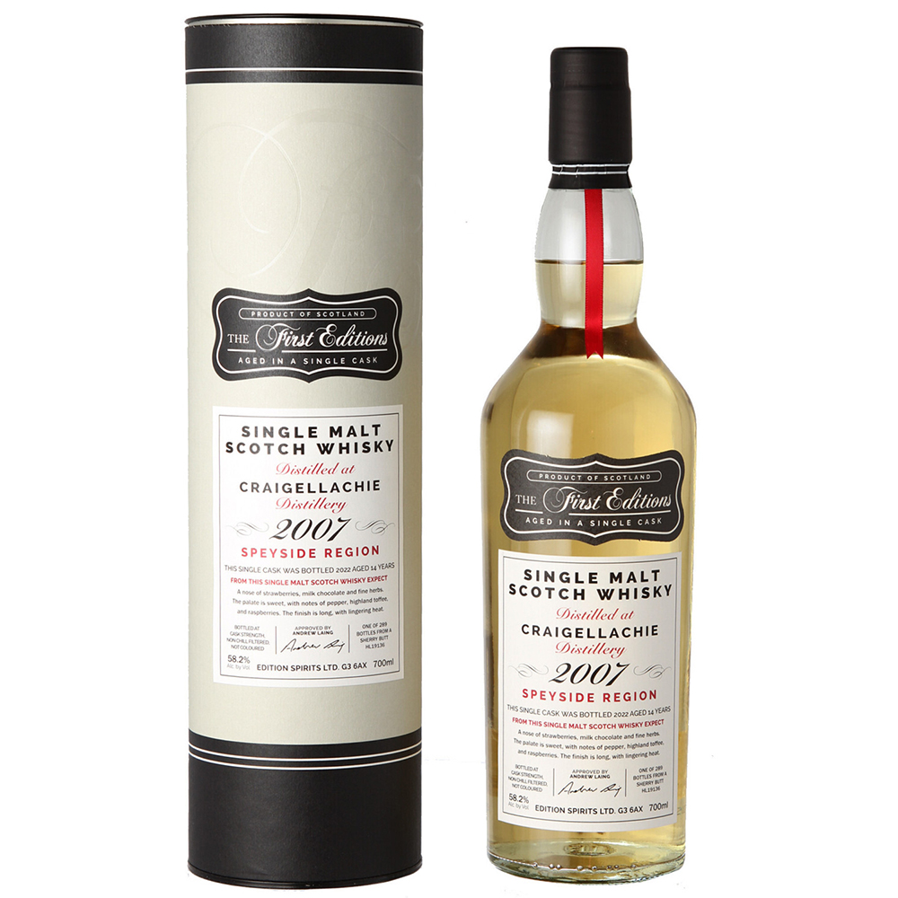 Rượu Whisky First Edition Craigellachie 2007 14 Years Old