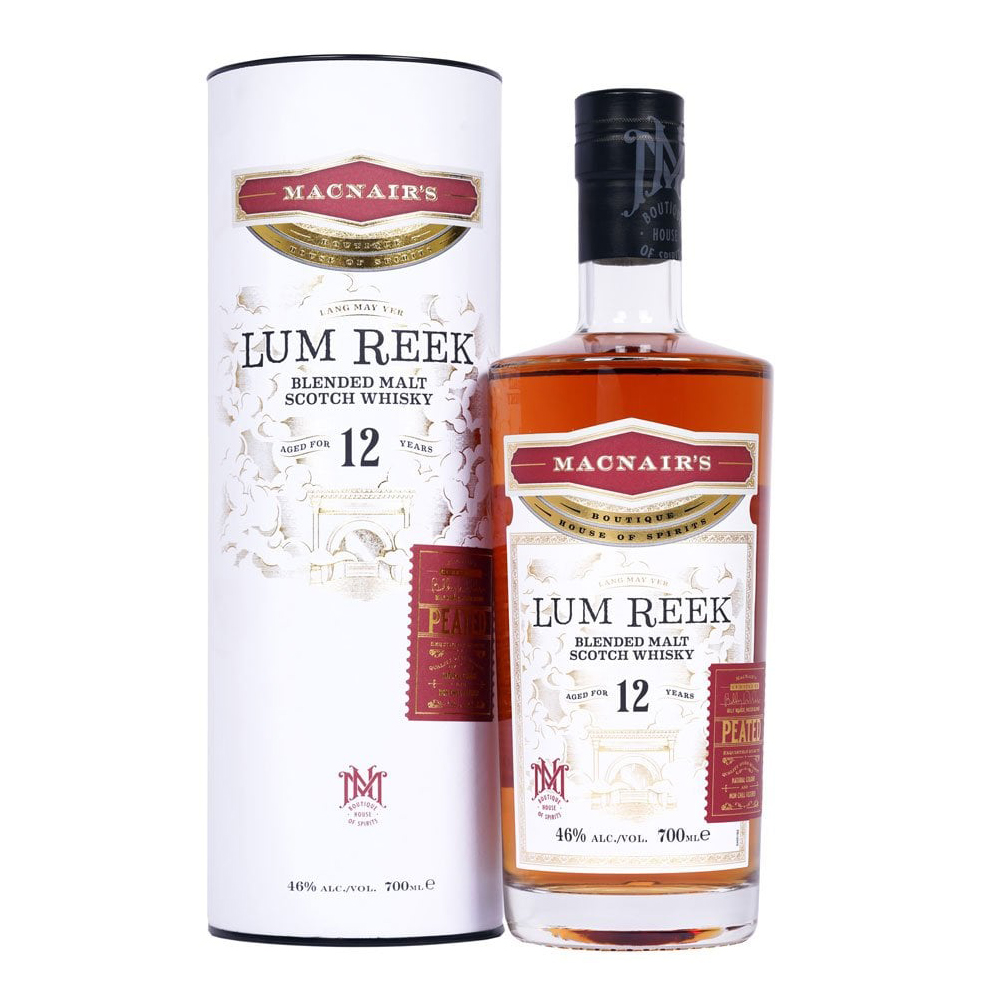 Rượu Whisky Macnair's Lum Reek Peated 12 Year Old