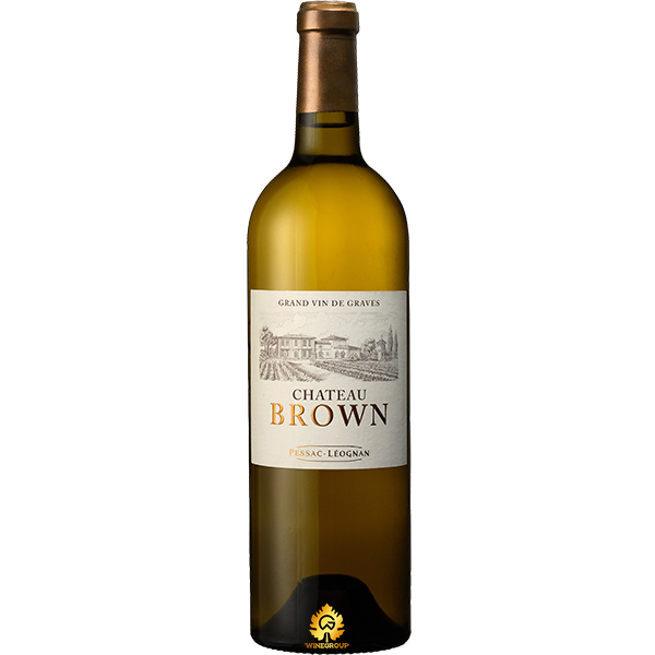 Rượu Vang Trắng Chateau Brown Blanc