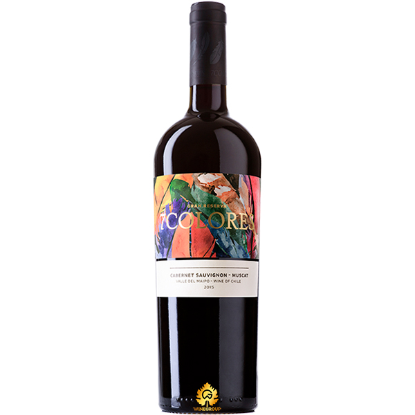Rượu Vang 7Colores Gran Reserva Cabernet Sauvignon - Muscat