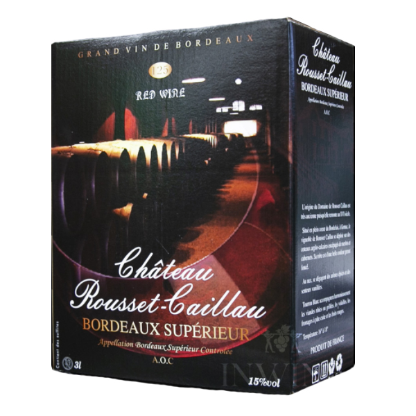 Rượu Vang Bịch Chateau Rousset Caillau