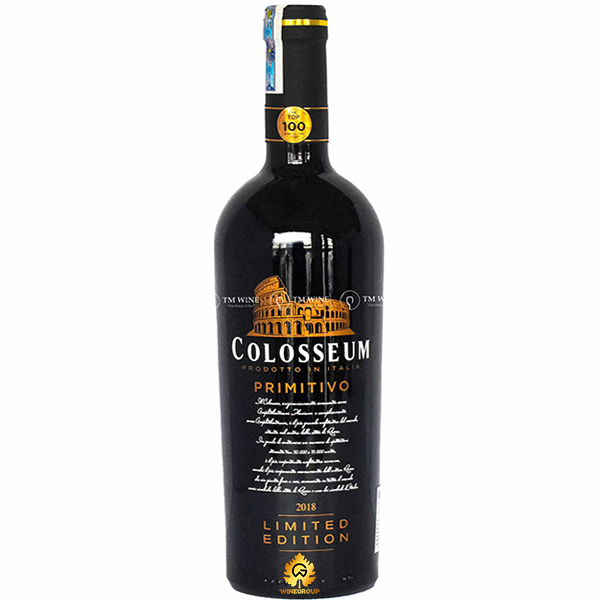 Rượu Vang Colosseum Primitivo Limited