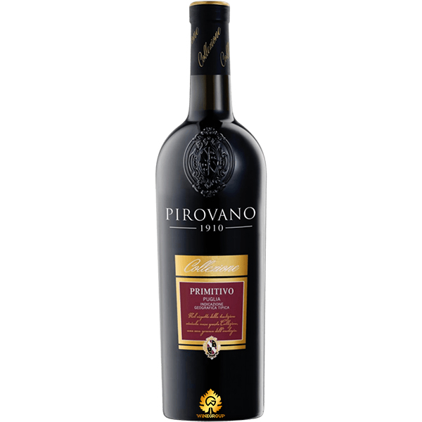 Rượu Vang Pirovano 1910 Primitivo