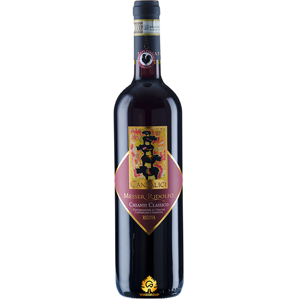 Rượu Vang Cantalici Messer Ridolfo Chianti Classico