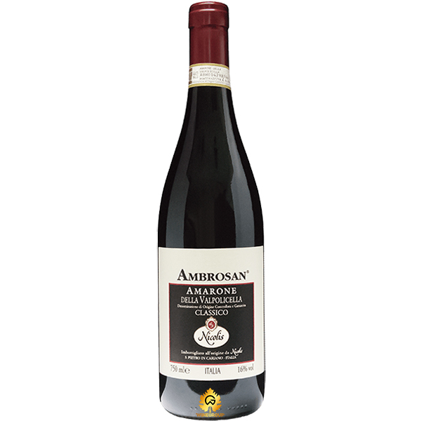 Rượu Vang Nicolis Ambrosan Amarone Della Valpolicella Classico