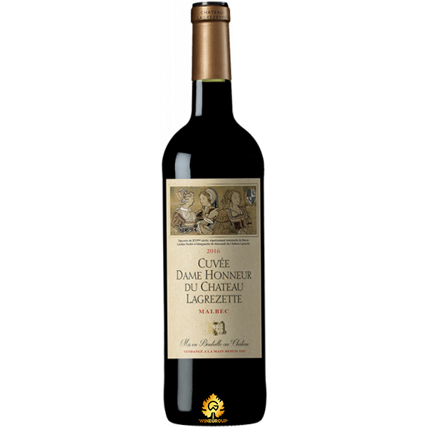 Rượu Vang Chateau Lagrezette Cuvée Dame Honneur