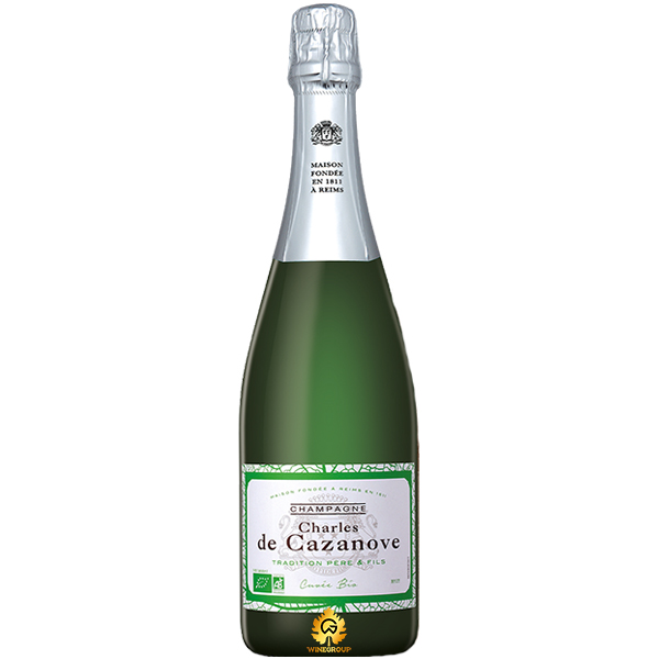Rượu Champagne Charles De Cazanove Cuvée Bio
