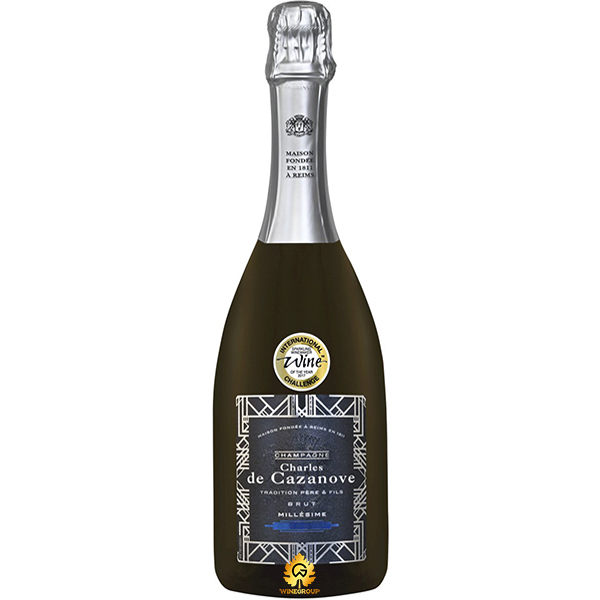 Rượu Champagne Charles De Cazanove Tradition Brut Vintage