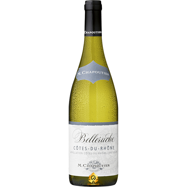 Rượu Vang Trắng M.Chapoutier Belleruche Cotes Du Rhone