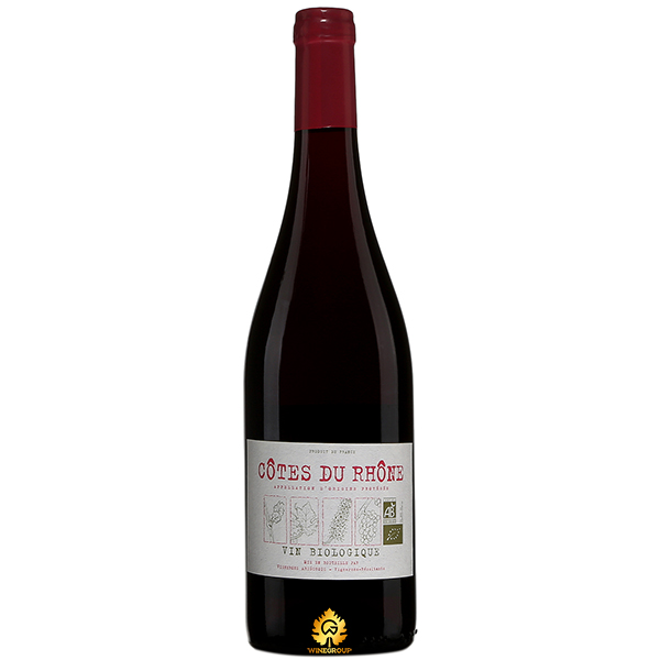 Rượu Vang Vignerons Ardechois Biologique Côtes Du Rhône