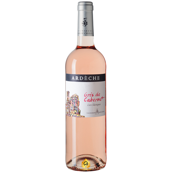 Rượu Vang Vignerons Ardechois Les Classiques Ardeche Gris De Cabernet