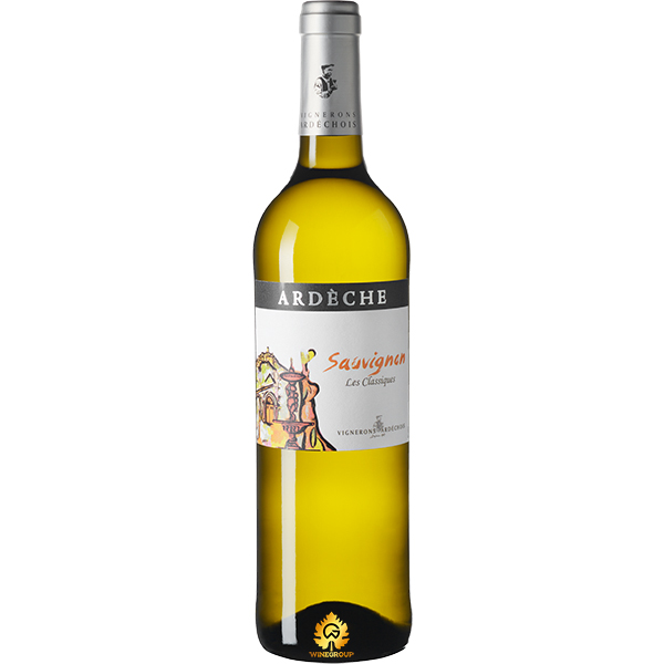 Rượu Vang Vignerons Ardechois Les Classiques Ardeche Sauvignon Blanc