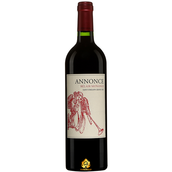 Rượu Vang Annonce De Bélair Monange Saint Émilion Grand Cru