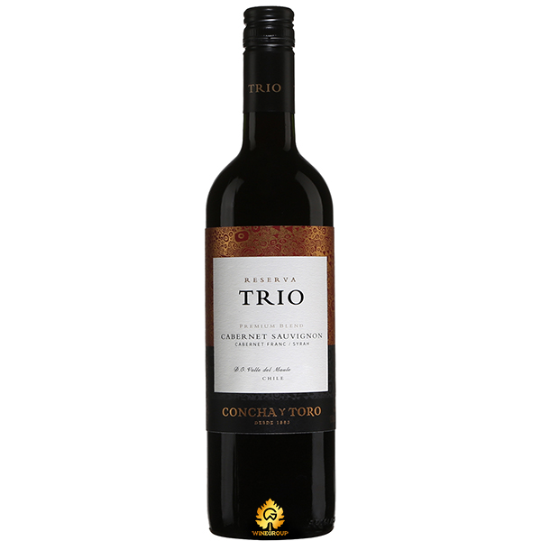 Rượu Vang Concha Y Toro Trio Reserva Cabernet Sauvignon - Cabernet Franc - Syrah