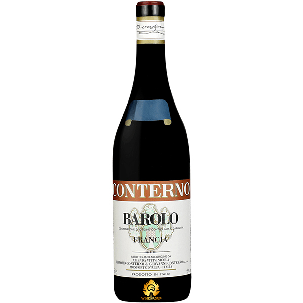 Rượu Vang Giacomo Conterno Barolo Cascina Francia
