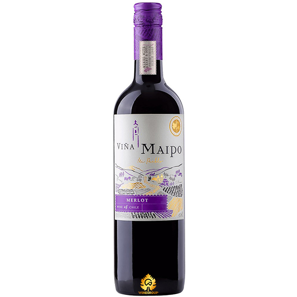 Rượu Vang Vina Maipo Mi Pueblo Merlot