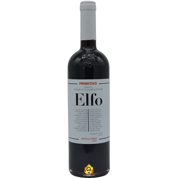 Rượu Vang Apollonio ELFO Primitivo