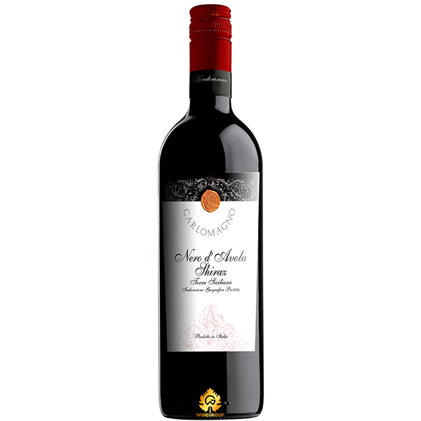 Rượu Vang Carlomagno Nero D'Avola - Shiraz