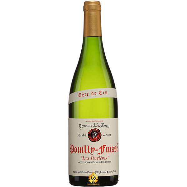 Rượu Vang Domaine J.A. Ferret Pouilly Fuisse Les Perrieres Tete De Cru