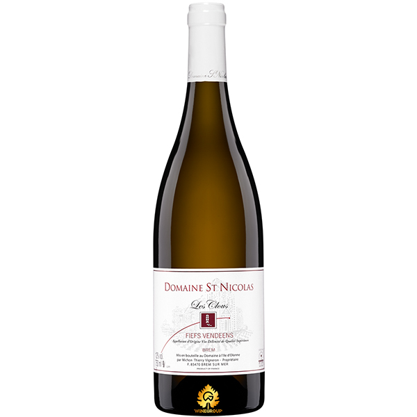 Rượu Vang Domaine Saint Nicolas Les Clous Fiefs Vendeens