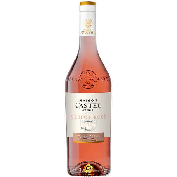 Rượu Vang Hồng Maison Castel Merlot