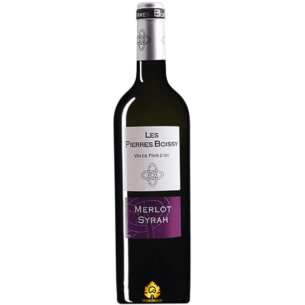 Rượu Vang Les Pierres Boissy Merlot - Syrah