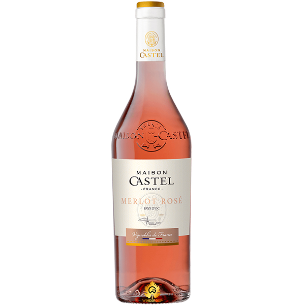 Rượu Vang Maison Castel Merlot Rose