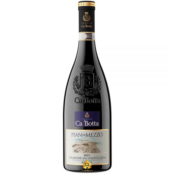 Rượu Vang Ca' Botta Pian Di Mezzo Amarone Della Valpolicella