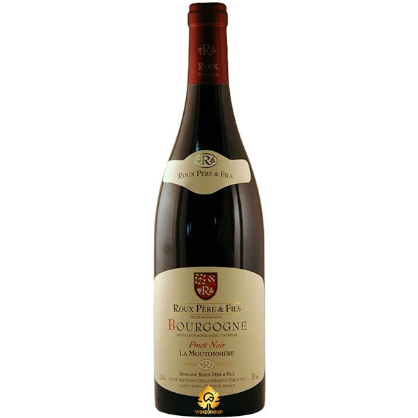 Rượu Vang Domaine Roux Pere & Fils La Moutonniere Bourgogne Pinot Noir