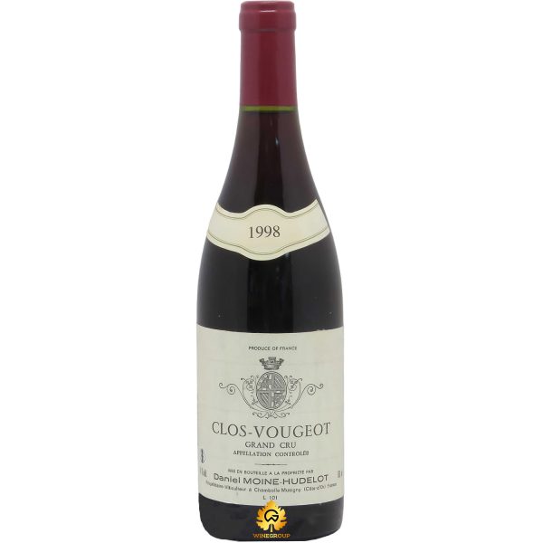 Rượu Vang Domaine Daniel Moine Hudelot Clos De Vougeot Grand Cru