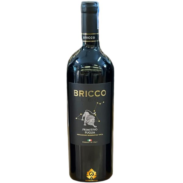 Rượu Vang Bricco Leo Primitivo Puglia