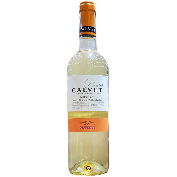 Rượu Vang Calvet Varietals Muscat Moelleux Medium Sweet