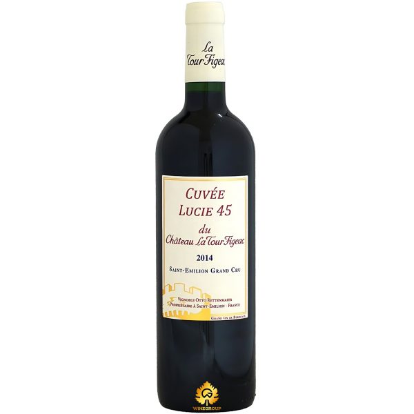 Rượu Vang Cuvee Lucie 45 Du Chateau La Tour Figeac
