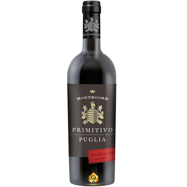 Rượu Vang Montecore Primitivo Puglia