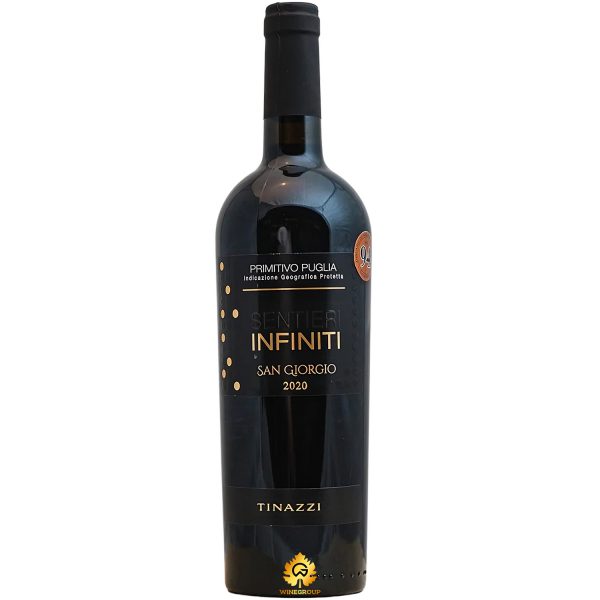 Rượu Vang Sentieri Infiniti Primitivo Puglia - Tinazzi