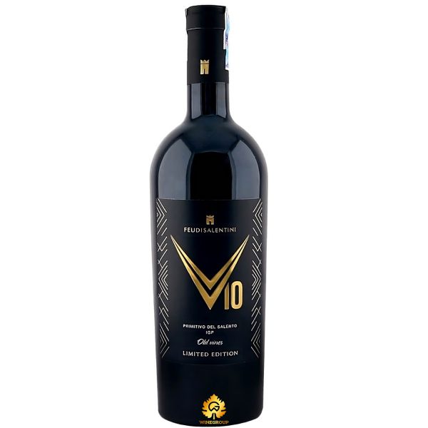 Rượu Vang V10 Primitivo Del Salento