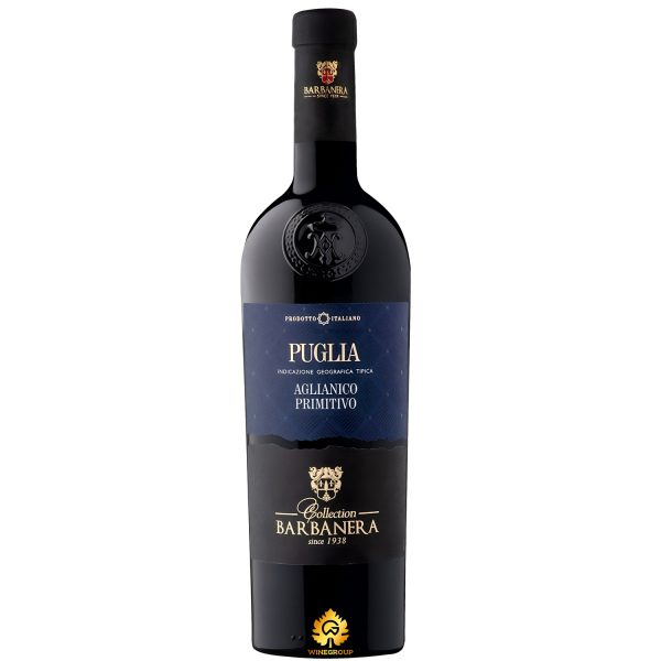Rượu Vang Barbanera Aglianico Primitivo Puglia