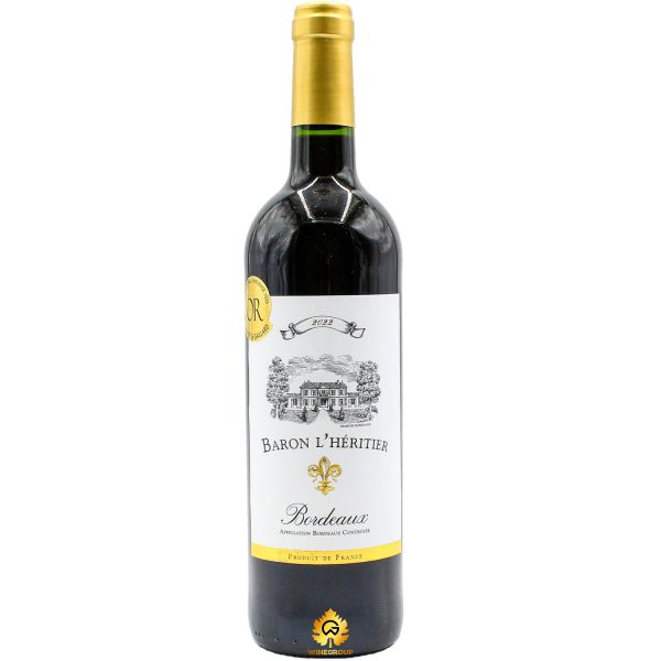 Rượu Vang Baron L'Heritier Bordeaux