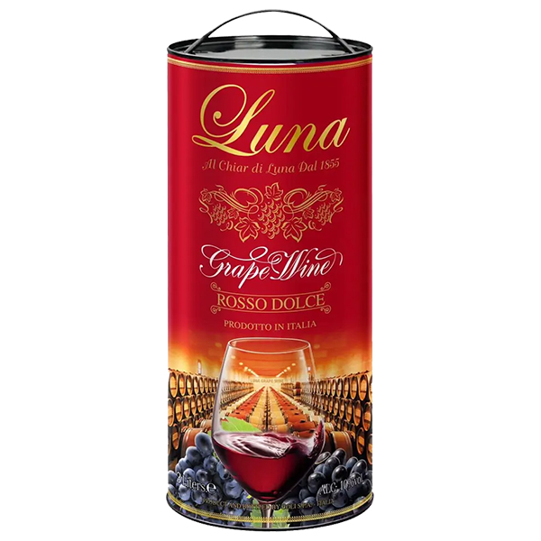 Rượu Vang Bịch Luna Rosso Dolce