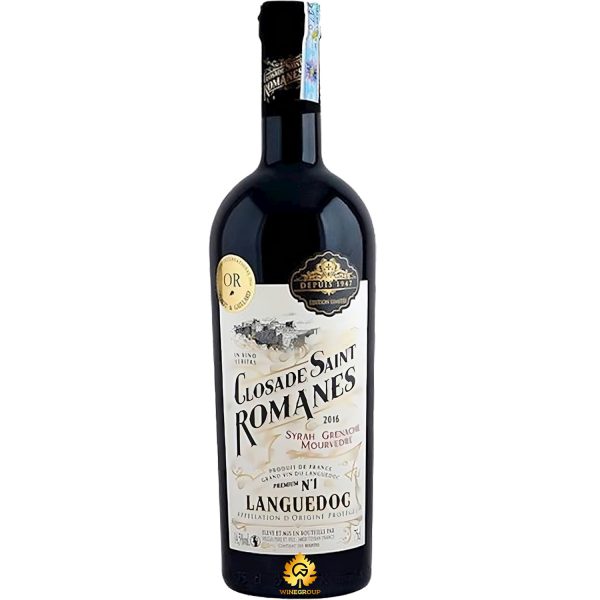 Rượu Vang Closade Saint Romanes Languedoc