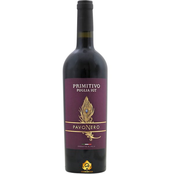 Rượu Vang Pavonero Primitivo Puglia