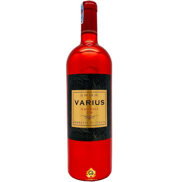 Rượu Vang Varius Semi Dolce - Chai Đỏ