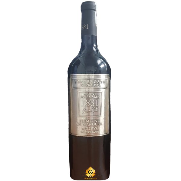 Rượu Vang Cantina Fondata Nel 1881 Primitivo Di Manduria