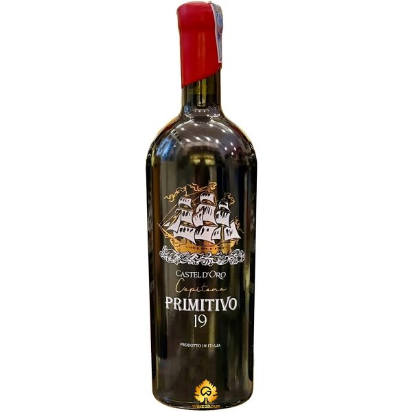 Rượu Vang Capitano Primitivo Castel D'oro