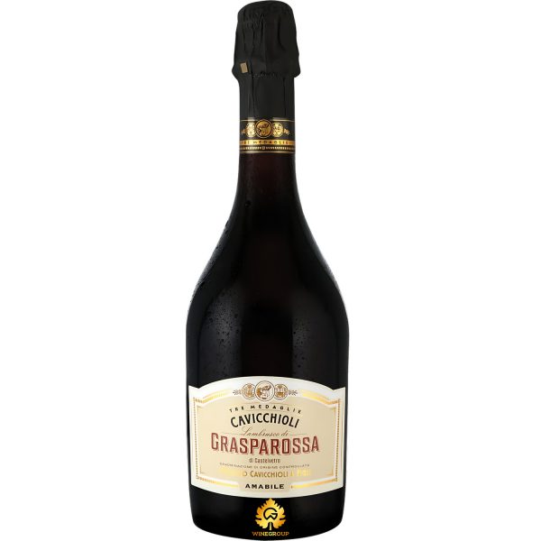 Rượu Vang Cavicchioli Lambrusco Grasparossa