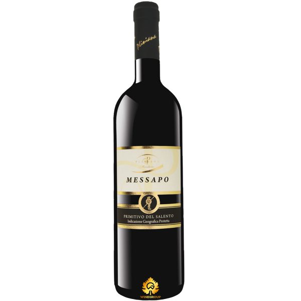 Rượu Vang Pliniana Messapo Primitivo Del Salento
