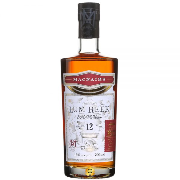 Rượu Whisky Macnair's Lum Reek Peated 12 Year Old