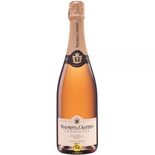 Rượu Champagne Beaumont Des Crayères Grand Rosé Brut