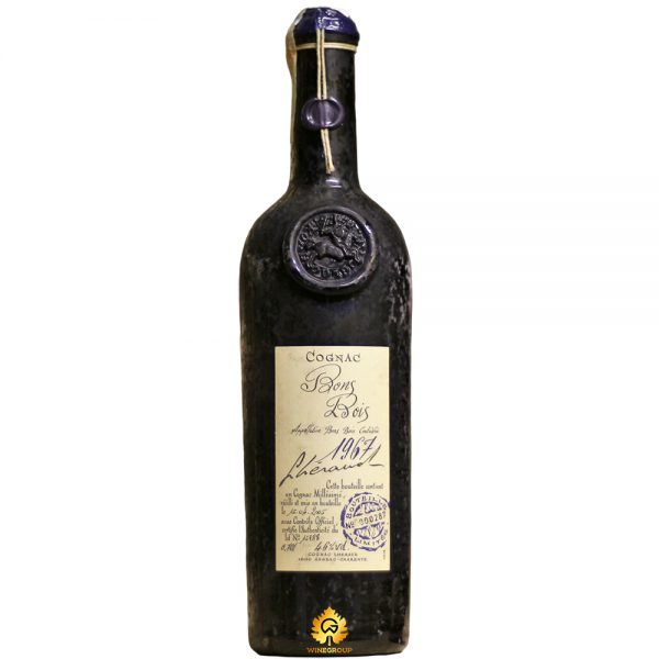 Rượu Cognac Lheraud Bons Bois 1967